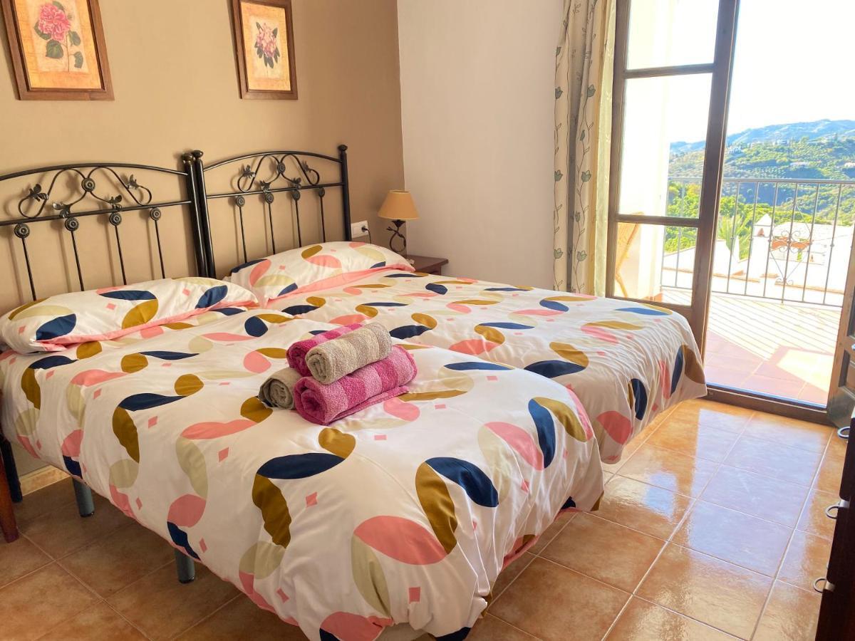 Bonito Apartamento Piscina Wifi Frigiliana Extérieur photo